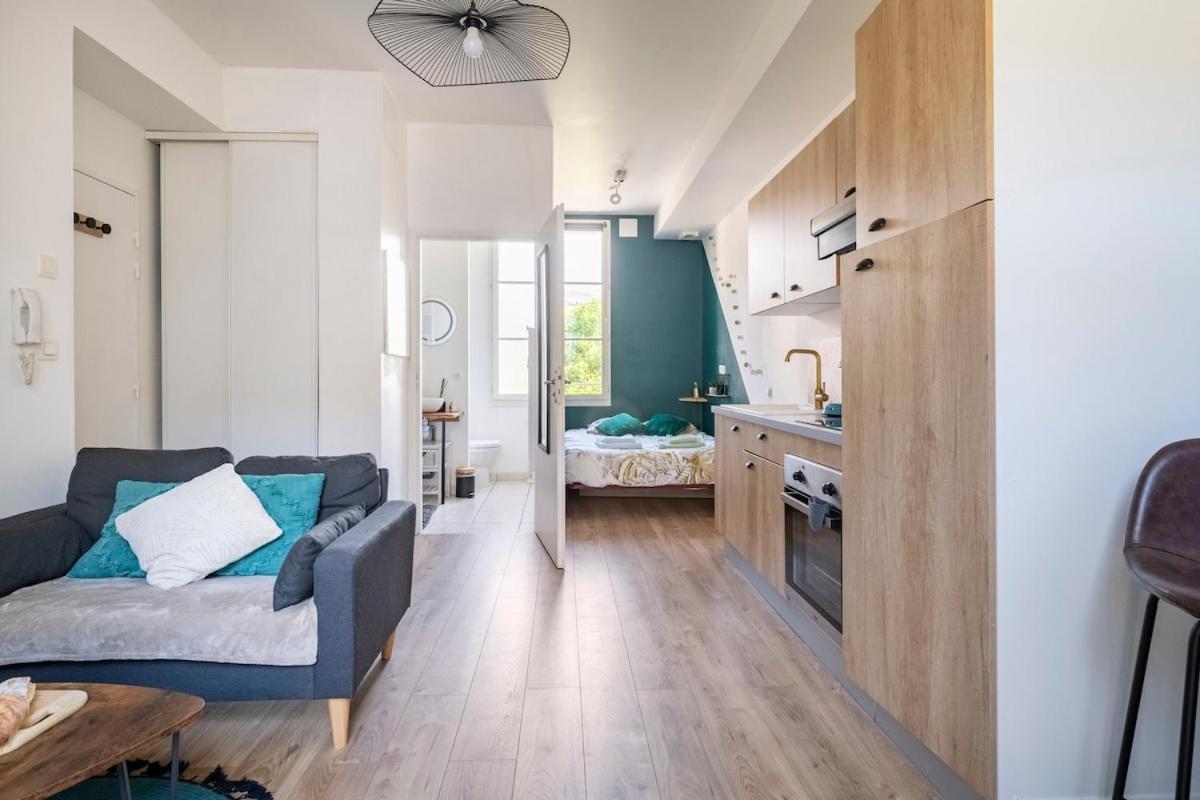 Le Vin Quatre - Studio Avec Vue Dordogne Et Parking Privatif Bergerac Exteriör bild