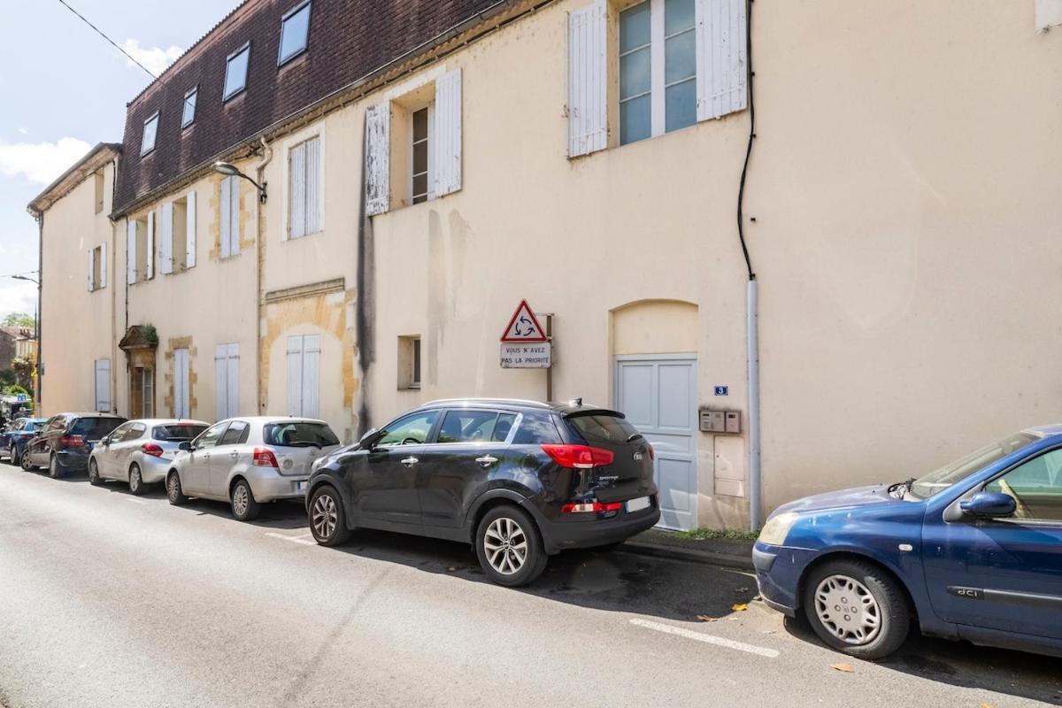 Le Vin Quatre - Studio Avec Vue Dordogne Et Parking Privatif Bergerac Exteriör bild
